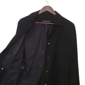 London Fog Women's Pea Coat   Medium Black
